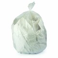 Heritage Bag 38X58 LLDPE Clear 0.90 Mil Flat Pack Can Liners 60 Gallon, 100PK H7658TC